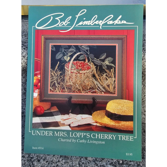 Just Crossstitch Cross Stitch Pattern Leaflet Under Mrs Lopp's Cherry Tree - Picture 1 of 1